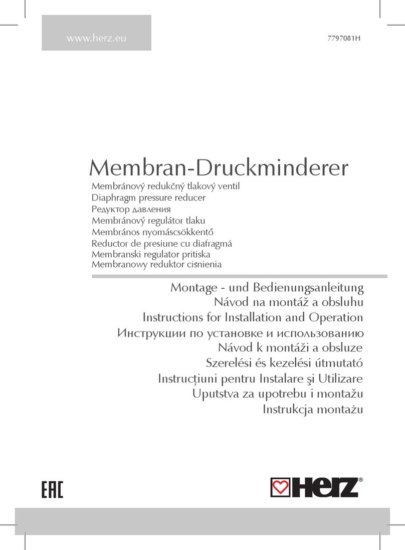 Herz 2441916 Instructions for installation and operation