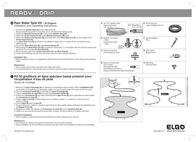 Elgo Ready2Drip User manual