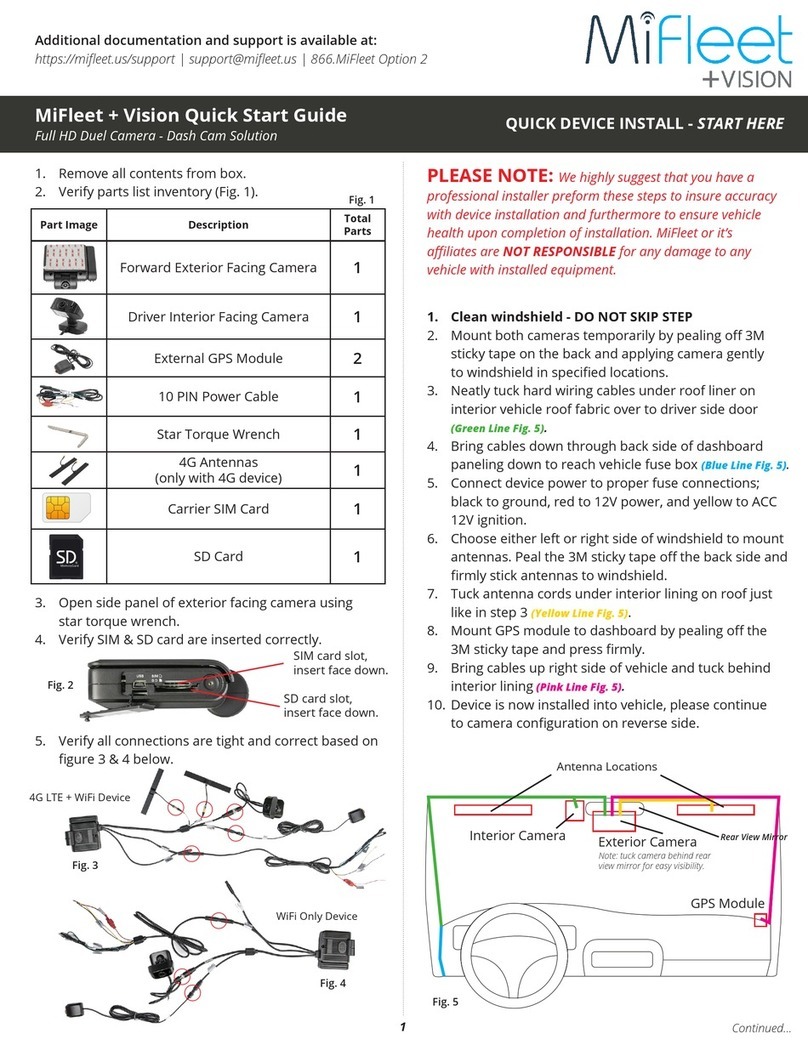MiFleet +Vision quick start guide