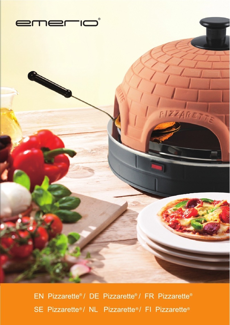emerio Pizzarette PO-102929 User manual