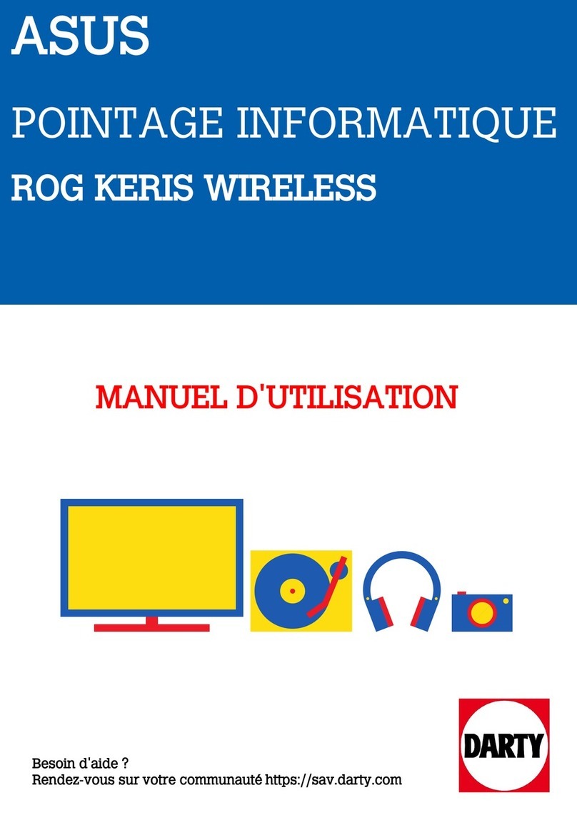 Asus ROG KERIS WIRELESS User manual