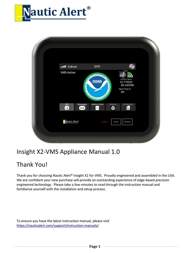 Nautic Alert Insight X2-VMS manual