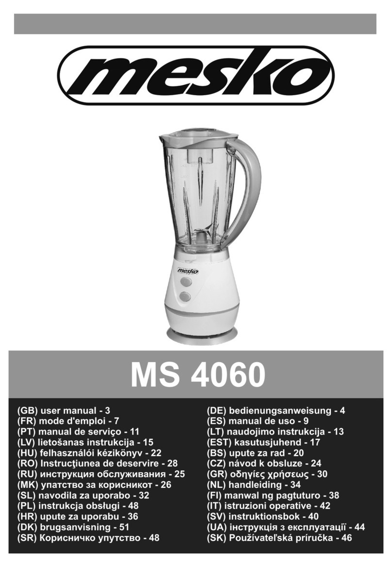 Mesko MS 4060 user manual