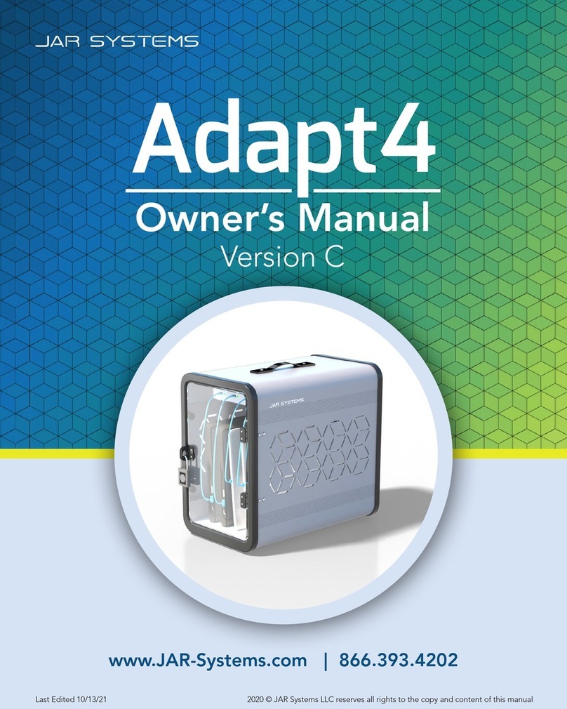 JAR Systems Adapt4 owner's manual