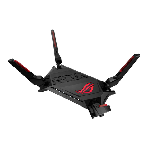 Asus ROG Rapture GT-AX6000 quick start guide