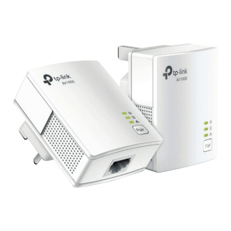 TP-Link AV1000 User manual