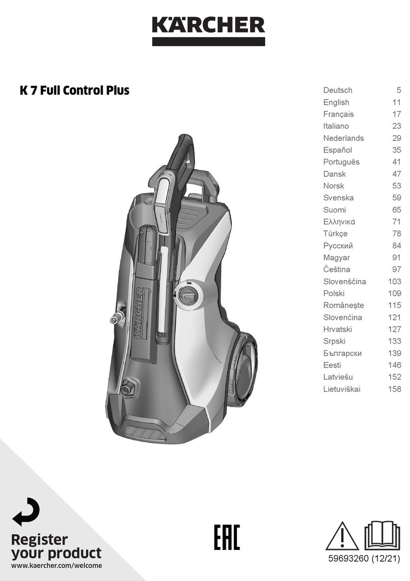 Kärcher K 7 Full Control Plus Original operating instructions