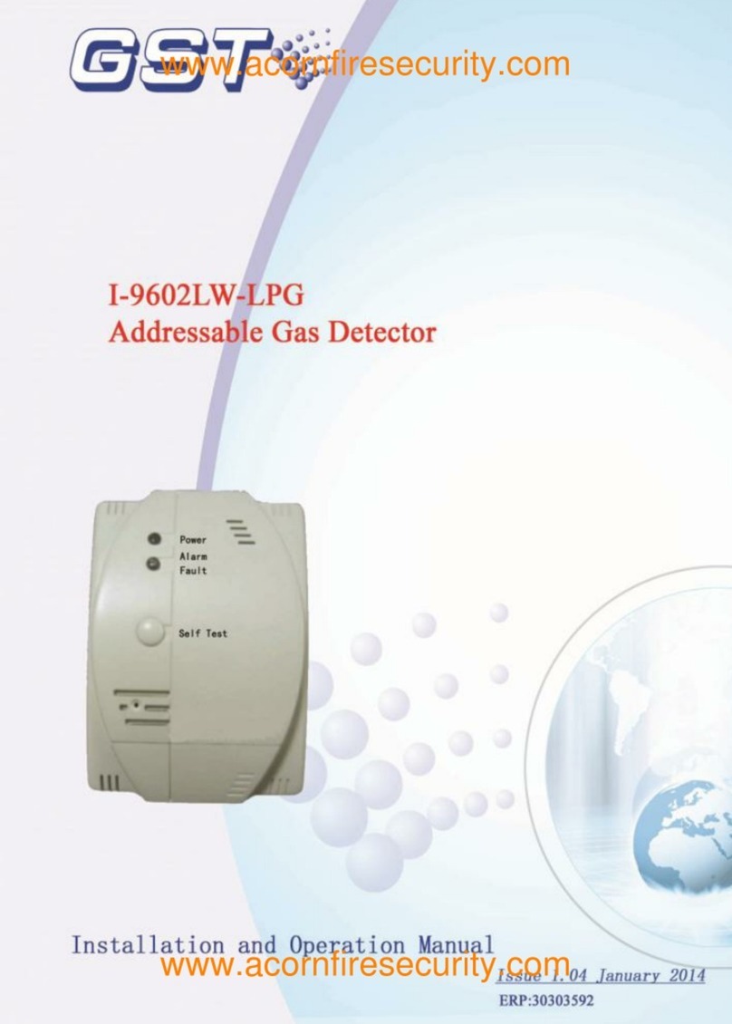 GST I-9602LW-LPG User manual