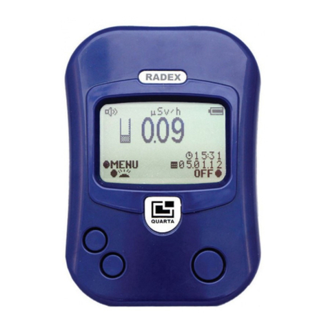 RADEX QUARTA RD1212 user manual