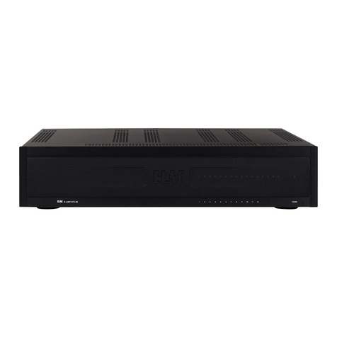 ELAC IS-AMP8100 operating instructions