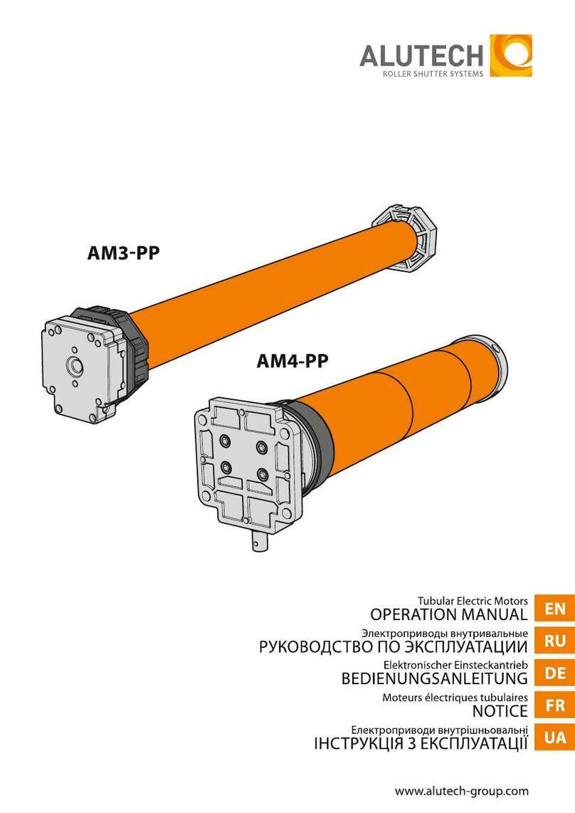 Alutech AM3-PP/140-07 User manual