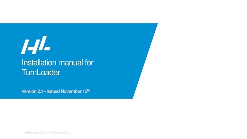HL Display TurnLoader installation manual