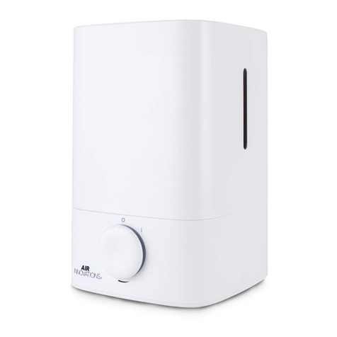 AIRINNOVATIONS CLEAN MIST MH-419 Instruction Manual