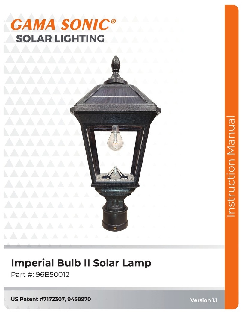 Gama Sonic Imperial Bulb II instruction manual Gama Sonic Imperial Bulb II instruction manual
