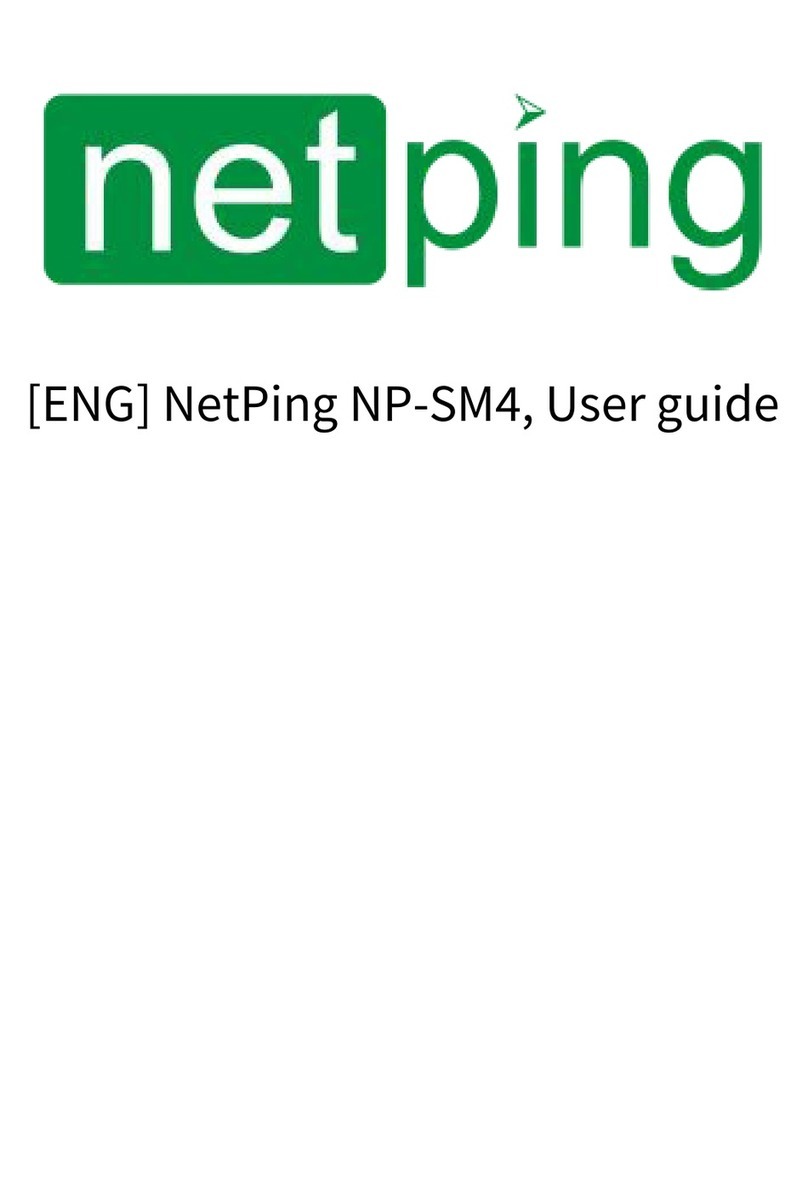 NetPing NP-SM4 User manual