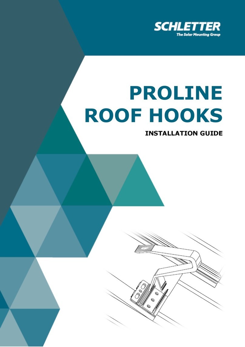 Schletter PROLINE ROOF HOOK installation guide