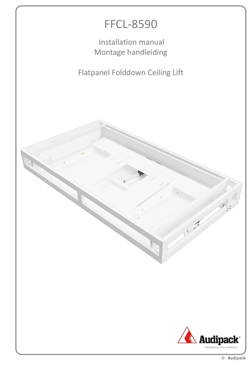 Audipack FFCL-8590 installation manual