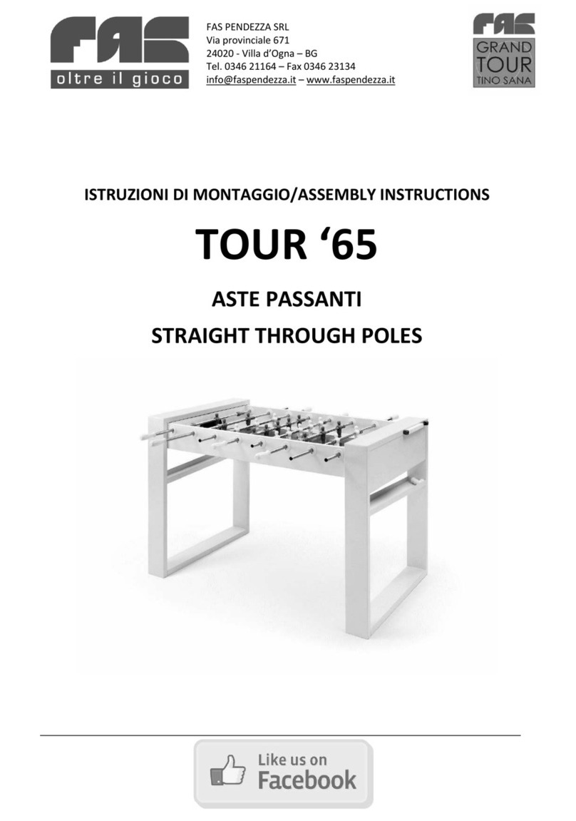 FAS TOUR '65 Assembly instructions