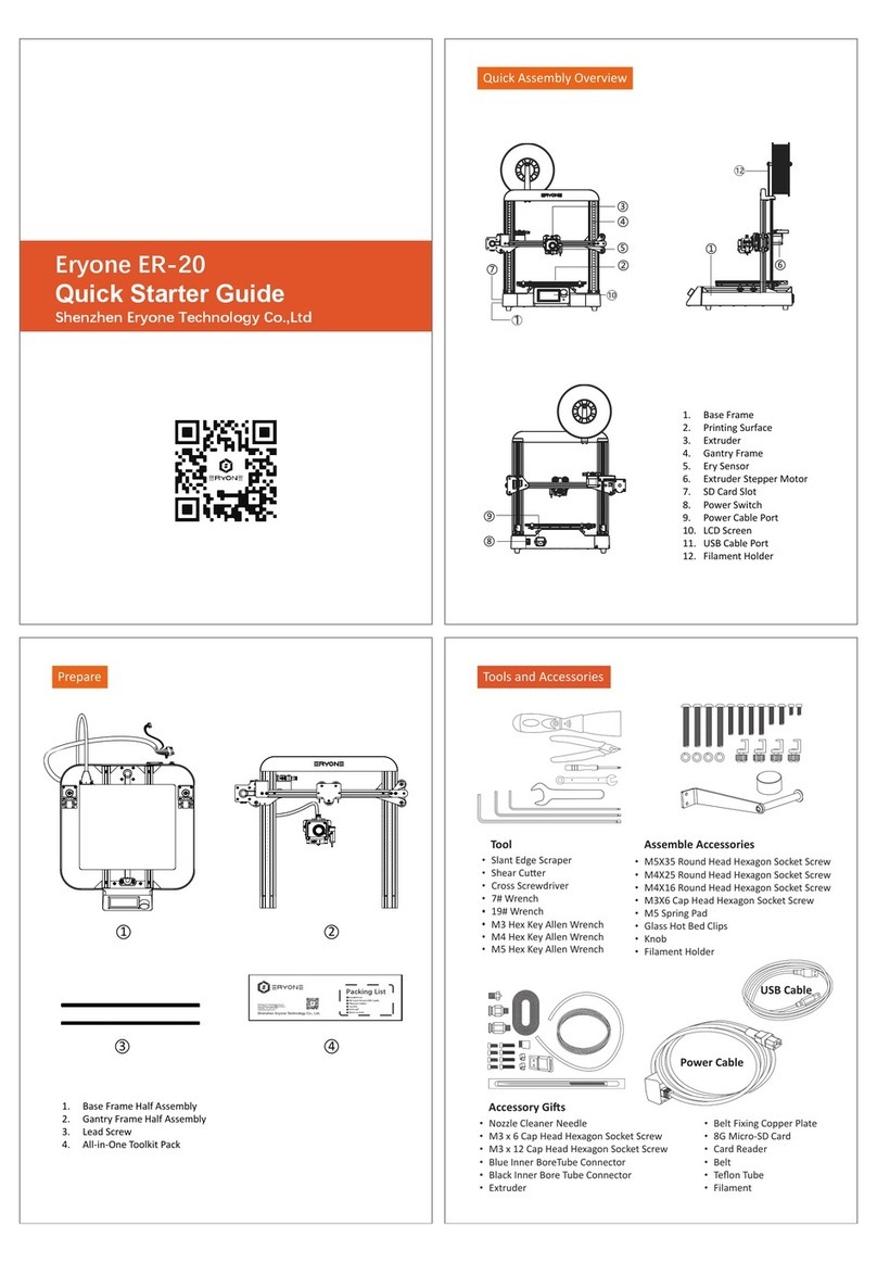 Eryone ER-20 Operator's manual