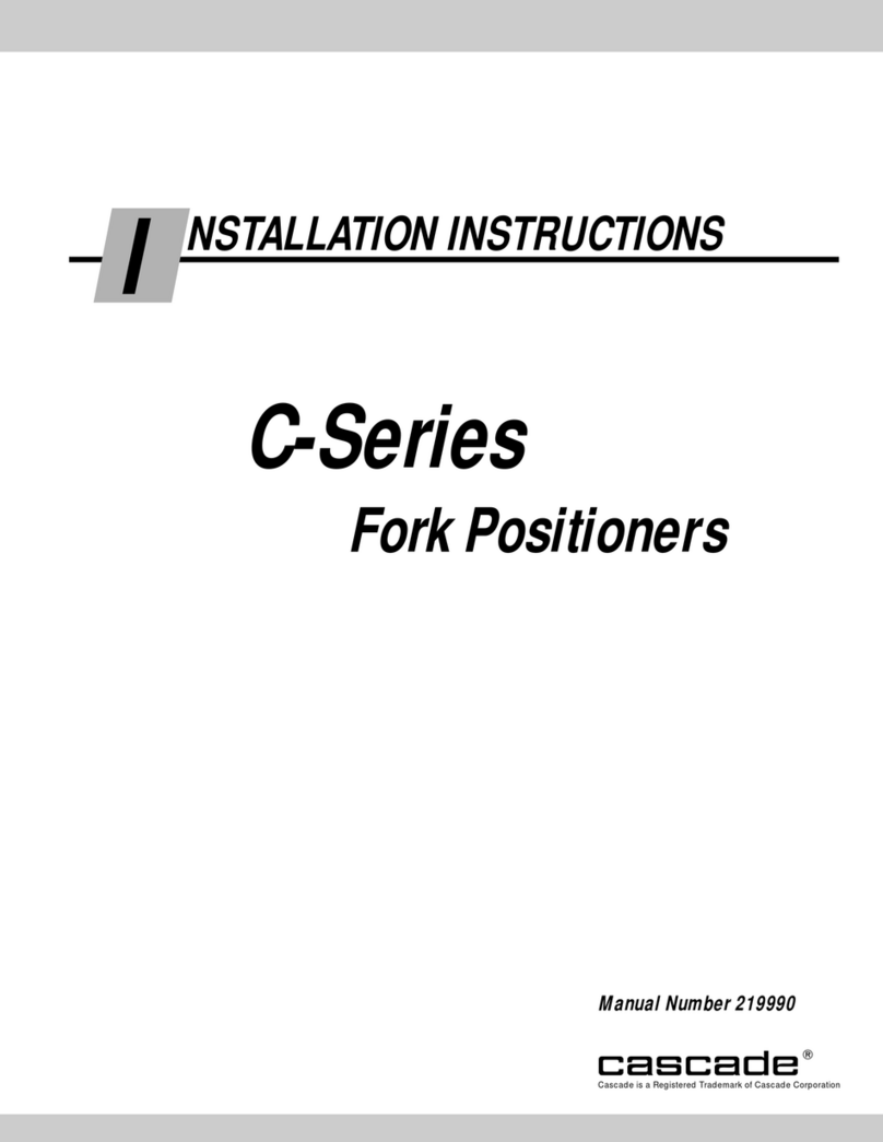 Cascade C Series User manual
