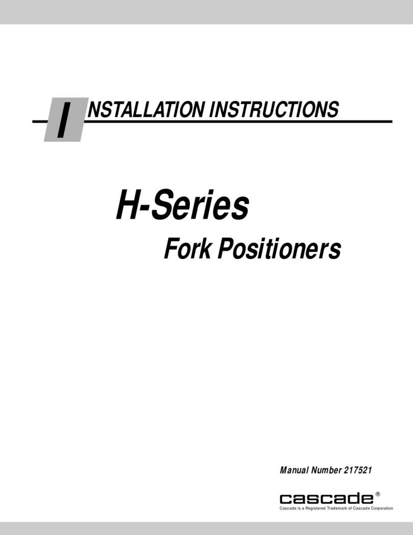 Cascade H Series User manual
