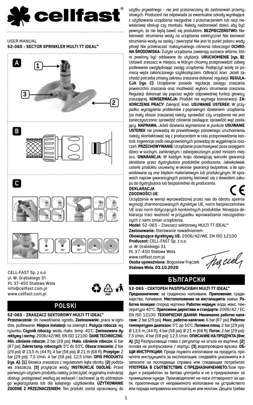 Cellfast MULTI TT IDEAL 52-065 user manual