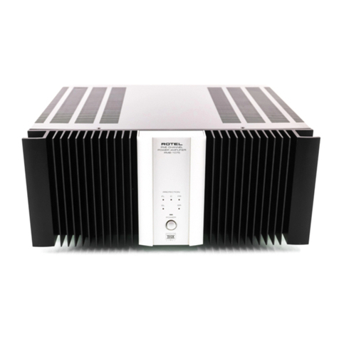 Rotel RMB-1075V02 Technical manual