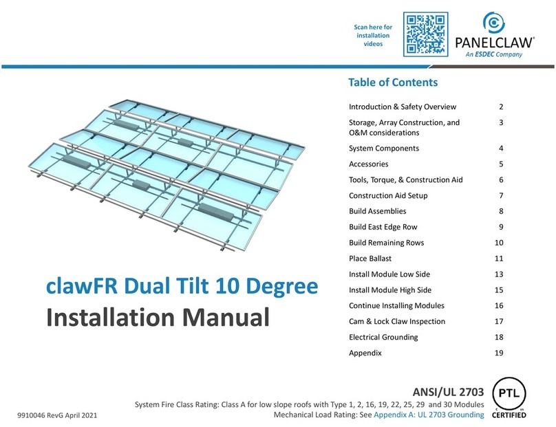 ESDEC Panelclaw clawFR Dual installation manual