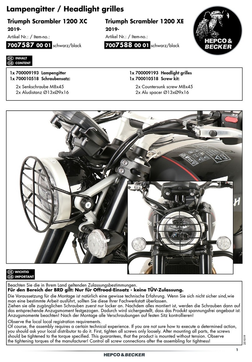 hepco & becker 7007587 00 01 quick start guide