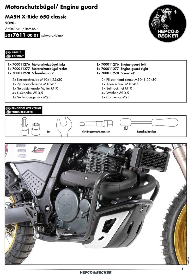 hepco & becker 5017611 00 01 User manual