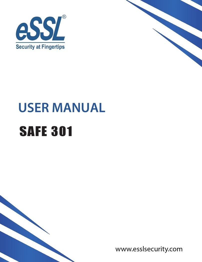 eSSL SAFE 301 user manual