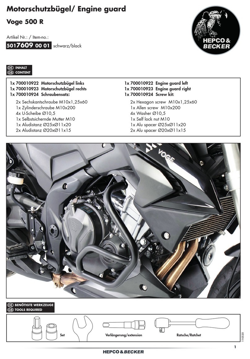 hepco & becker 5017609 00 01 User manual hepco & becker 5017609 00 01 User manual