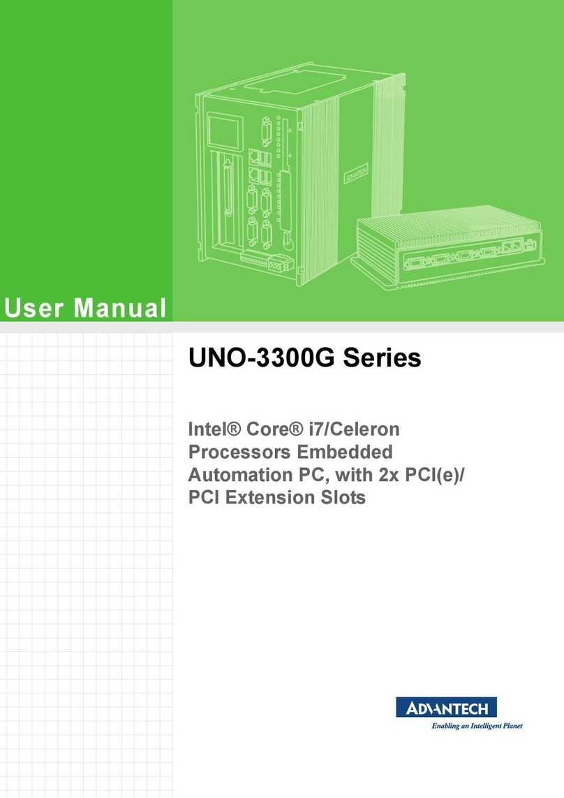 Advantech UNO-3300G Series User manual
