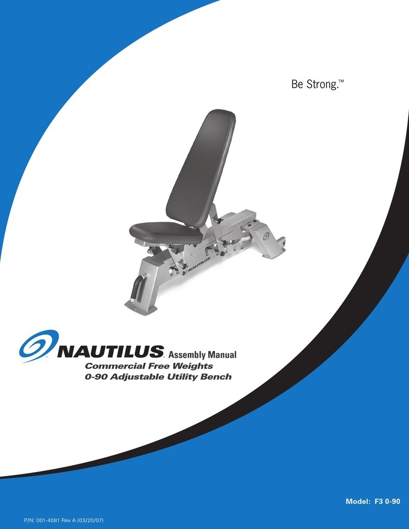 Nautilus F3 0-90 User manual