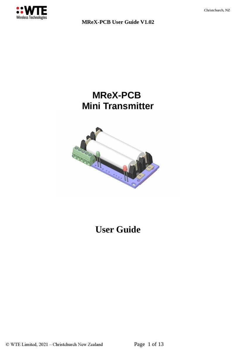 WTE MReX-PCB user guide