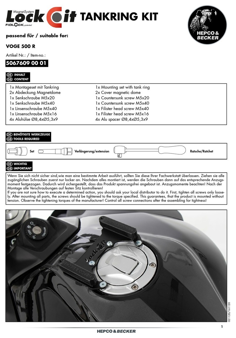 hepco & becker 5067609 00 01 User manual hepco & becker 5067609 00 01 User manual