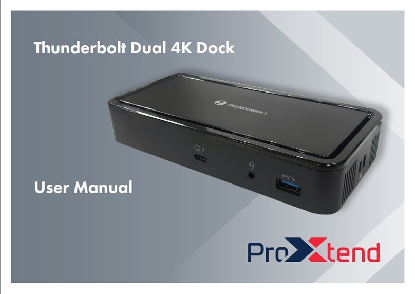ProXtend DOCK2X4KTB User manual
