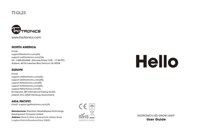 TaoTronics TT-GL23 user guide