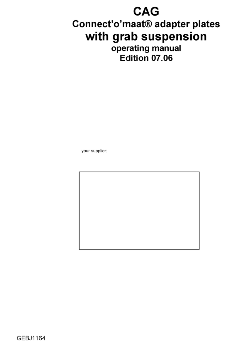 VERACHTERT CAG Series Operator's manual VERACHTERT CAG Series Operator's manual