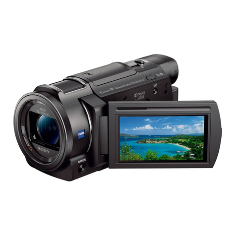Sony Handycam FDR-AX30 User manual Sony Handycam FDR-AX30 User manual