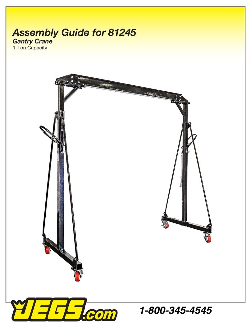 Jegs 81245 Assembly guide