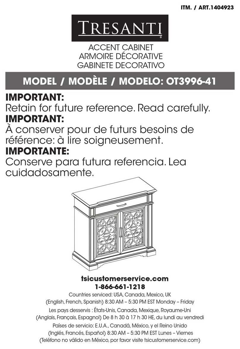 Tresanti OT3996-41 manual