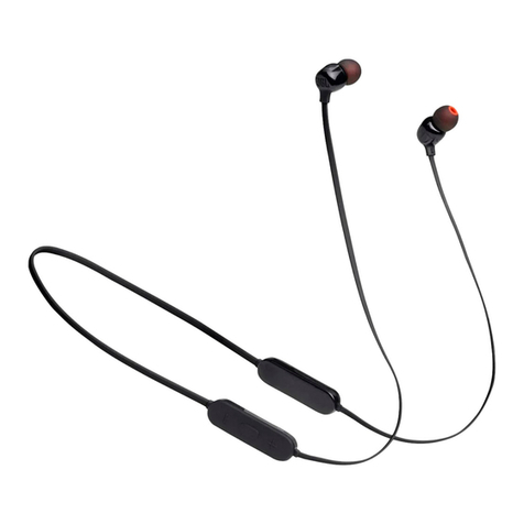 Harman JBL TUNE 125BT User manual