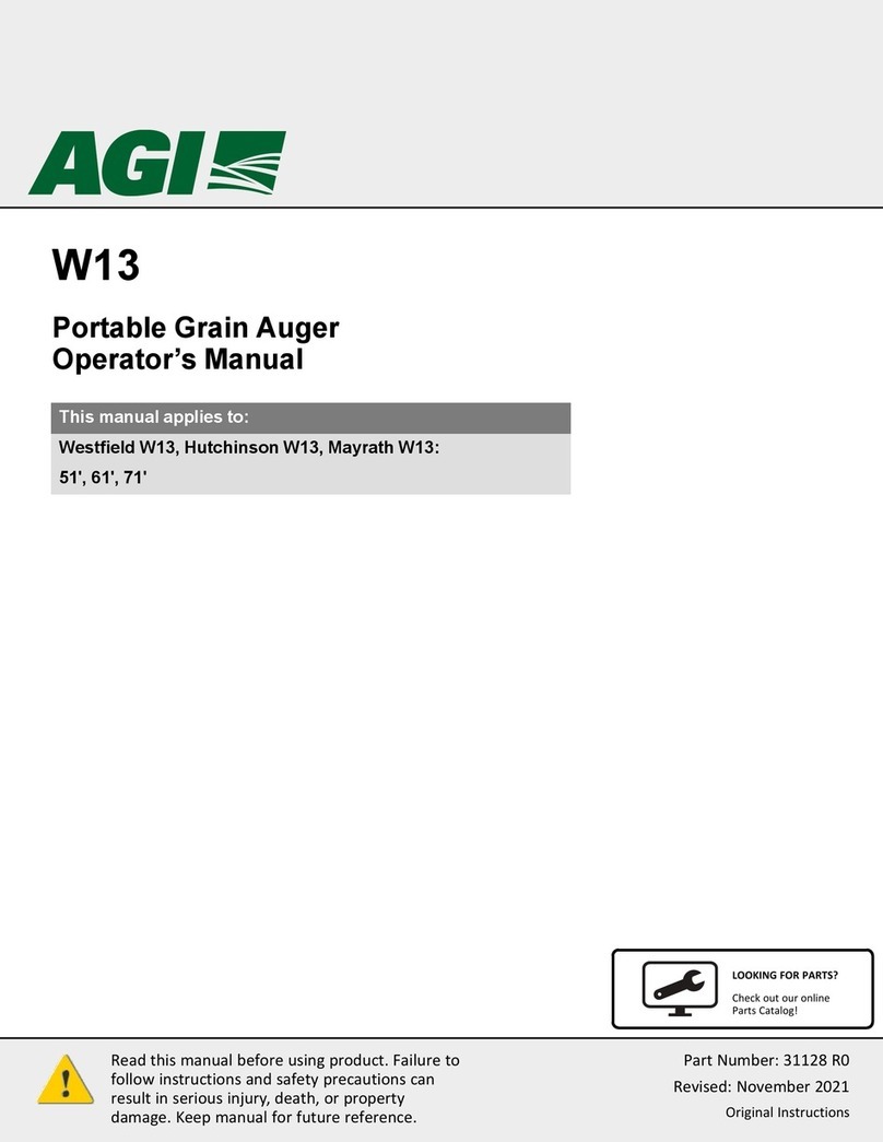 AGI W13 Operator's manual