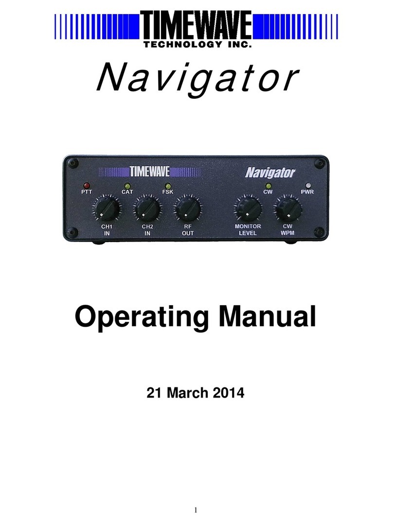 Timewave Navigator operating manual
