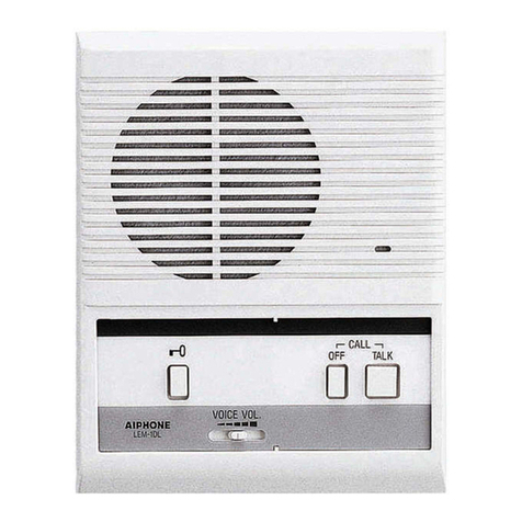 Aiphone LEM-1DL/C manual