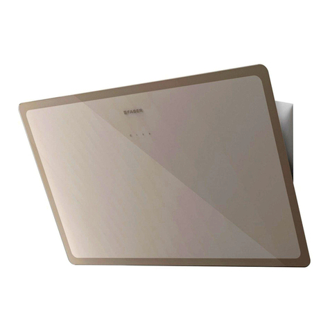 Faber GLAM-LIGHT A80 WH/WG EVO User manual