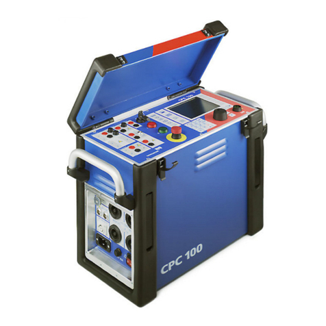 Omicron CPC 100 User manual