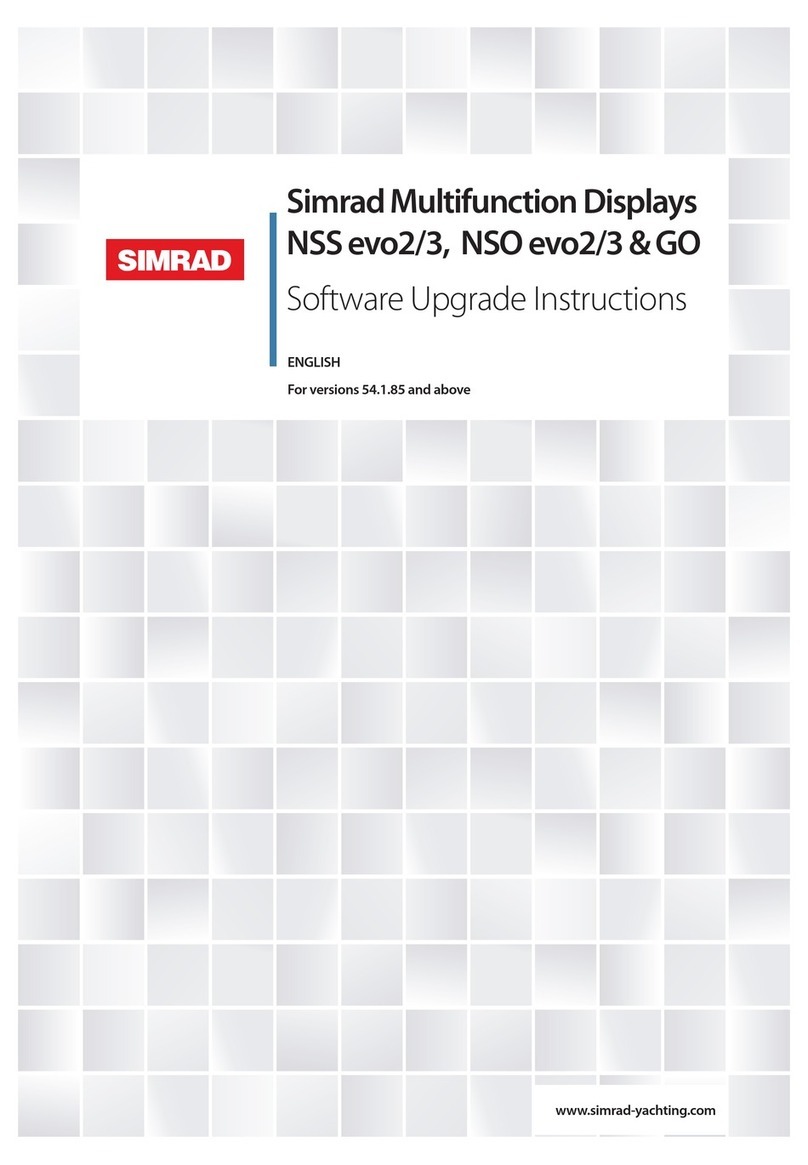 Simrad NSS evo2 Quick start guide
