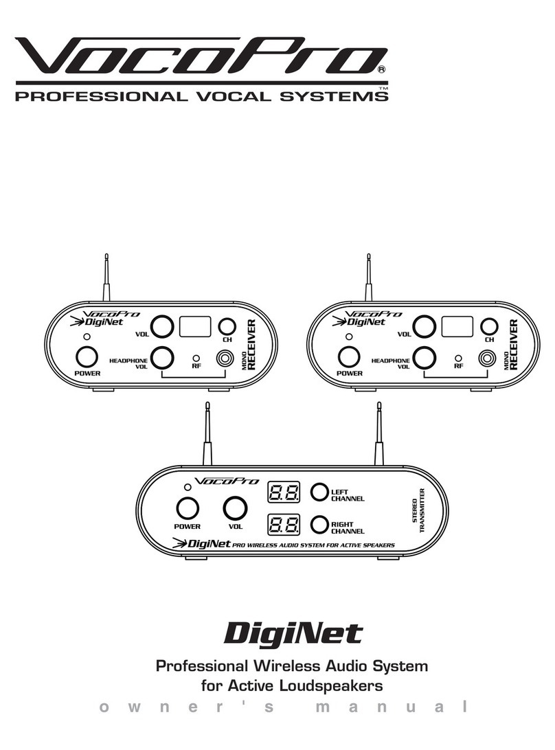 VocoPro DigiNet owner's manual